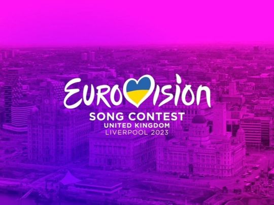 З українською символікою: у Ліверпулі представили логотип і гасло «Євробачення-2023»