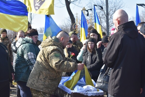 В Одесской области простились с погибшим в Донецкой области защитником Украины