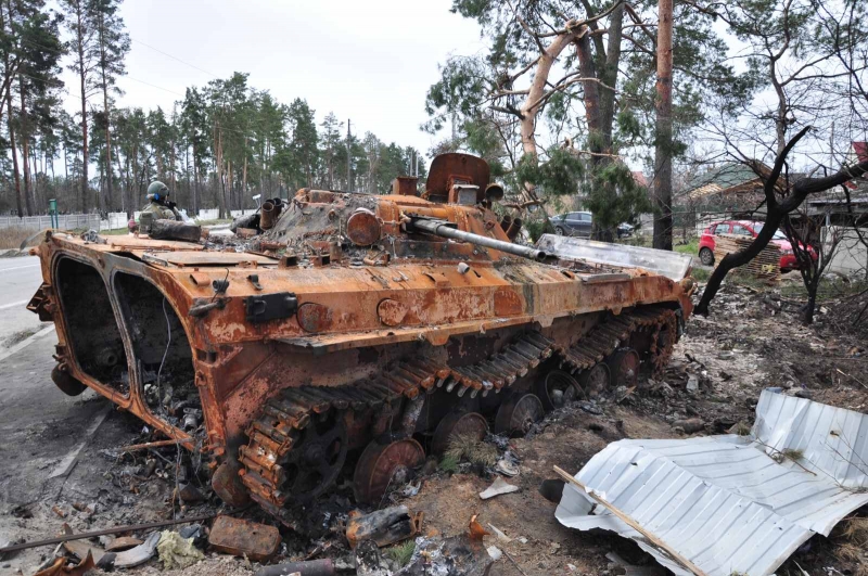 Батько з сином зупинили російську колону з 14 танків і БМП під час битви за Київ: це був їхній перший бій