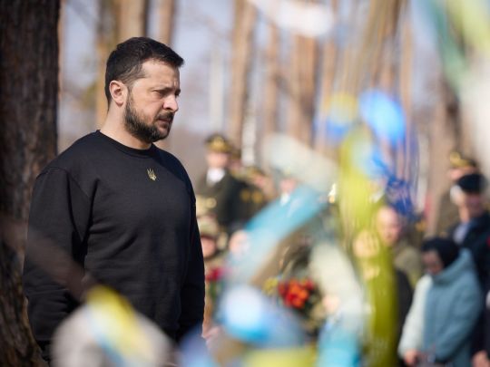 «Маленьке село Мощун у Київській області стало першим великим кроком нашої держави до перемоги в цій війні», — Зеленський