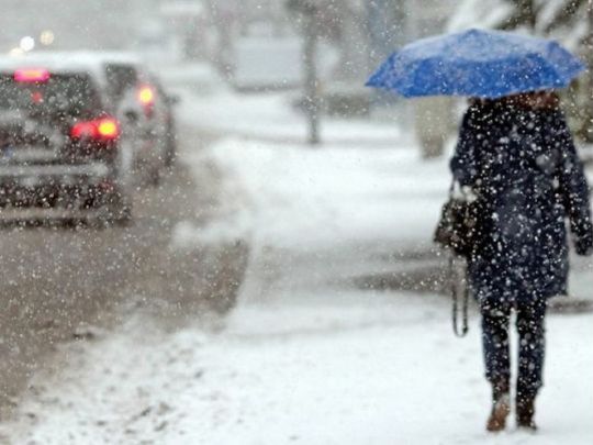 В Україну повернулися снігопади, але на 8 Березня обіцяють до +15