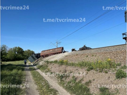 «Колії стомилися»: у ГУР прокоментували вибух на залізниці в Криму