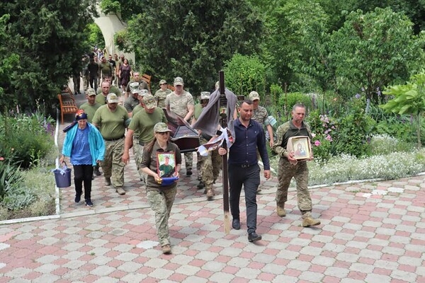 В Одесской области попрощались с погибшим защитником Василием Пелеваном