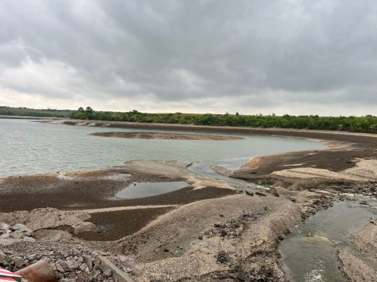 У мережі показали, як виглядає Каховське море після теракту росіян (фото, відео)