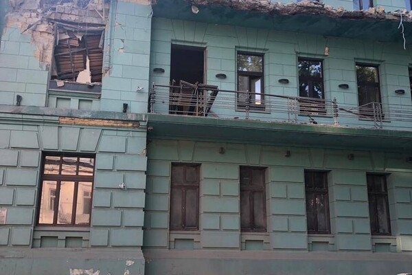 Ночной обстрел исторического центра Одессы: прокуратура начала досудебное расследование