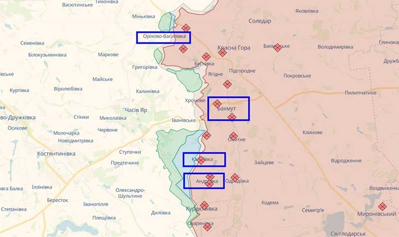 ЗСУ атакують на трьох напрямках: в Генштабі розповіли, де точаться найважчі бої