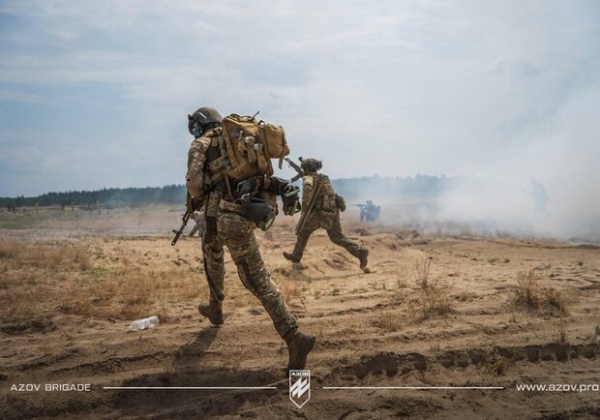 Карта боевых действий в Украине 18 августа