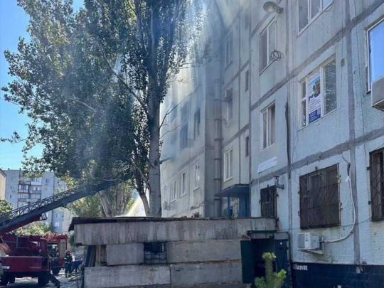 Постраждали керівники окупаційної поліції: у ГУР показали удар патріотів по Енергодару