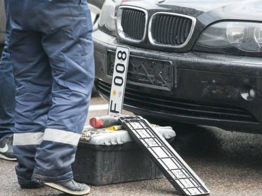 Литва передаватиме Україні конфісковані автомобілі, які зареєстровані у&nbsp;рф