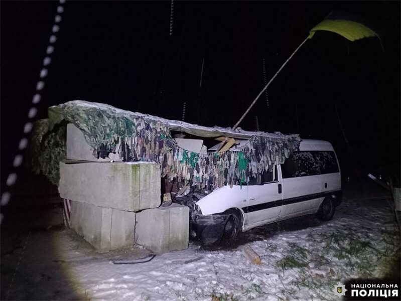 На&nbsp;Рівненщині сталася ДТП біля блокпоста: постраждали діти