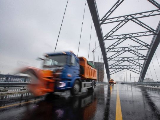У&nbsp;Києві відкрили рекордний за&nbsp;довжиною міст, але не&nbsp;всі мешканці столиці зможуть ним скористатися (фото)