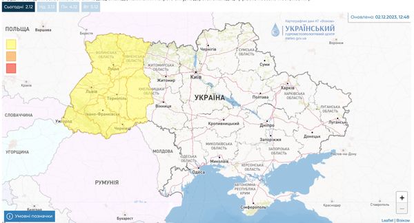В Україні вирує негода: без світла залишилось майже 500 населених пунктів
