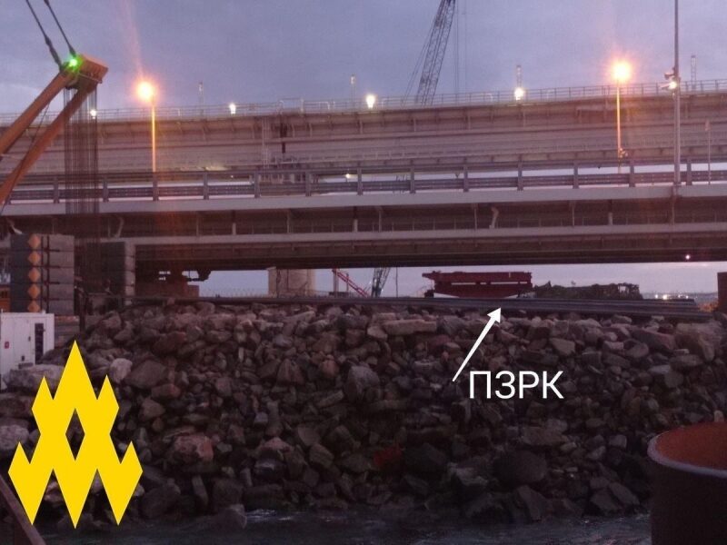 росія встановила новий секретний об&rsquo;єкт біля Кримського мосту
