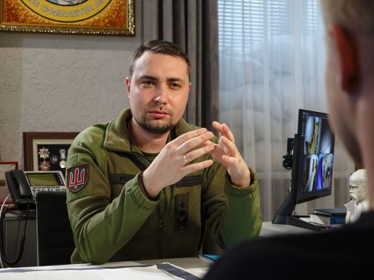 &laquo;Утримуюсь&raquo;: як&nbsp;Буданов оцінив ситуацію на&nbsp;фронті та&nbsp;наступ росіян на&nbsp;Донеччині