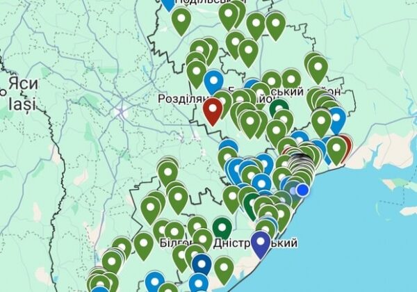 В Одесской области появилась карта экологических достопримечательностей