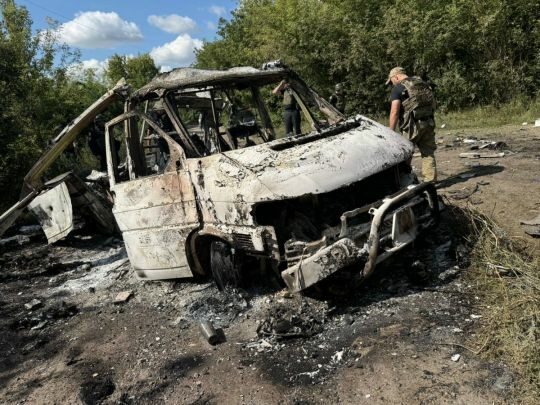 Загинули двоє медиків-волонтерів: на Харківщині росіяни атакували дроном автівку батальйону «Госпітальєри»