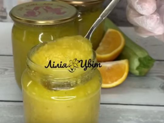 Неймовірне апельсинове варення з… кабачків: рецепт зі Львова