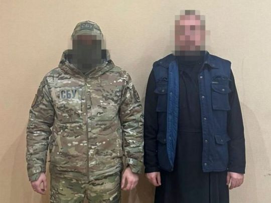 СБУ завадила клірику УПЦ шпигувати за&nbsp;захисниками Харкова (фото)