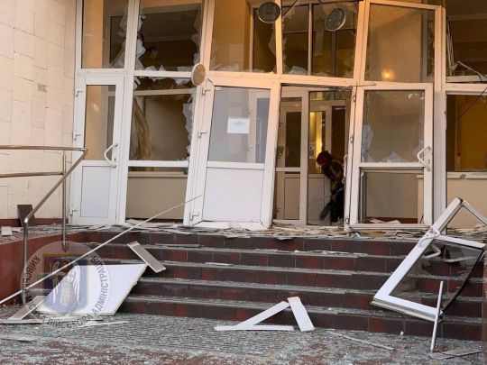 Терористи вчергове атакували вночі Україну, в Києві зафіксовано падіння уламків дронів (фото)