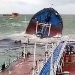 Крушение российских нефтяных танкеров в Черном море