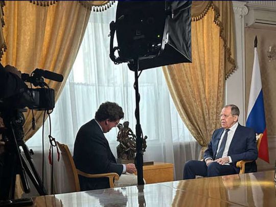 &laquo;росія не&nbsp;має наміру знищувати український народ&raquo;: які умови припинення війни в&nbsp;Україні озвучив головний дипломат путіна