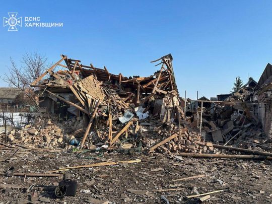 Після авіаудару у Золочеві на Харківщині врятували трьох людей та кота (фото, відео)