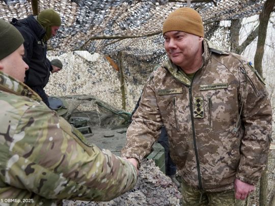 Генерал-лейтенант Сергій Наєв побував із робочим візитом у танкістів (фото)