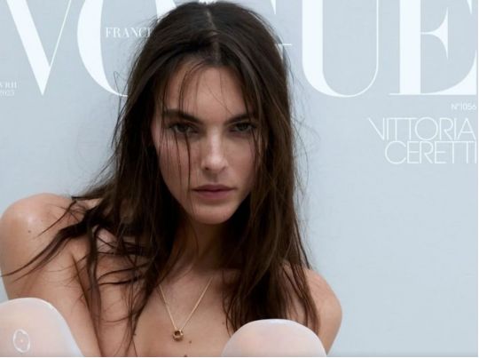 Гра надто затягнулася: Вітторія Черетті знялася топлес для Vogue і вперше розповіла про стосунки з Леонардо Ді Капріо