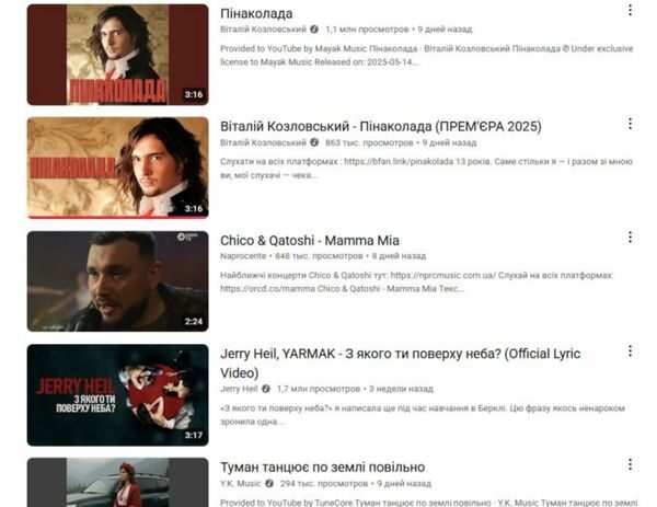 Зовсім не&nbsp;&laquo;пень-колода&raquo;: хіт Віталія Козловського потужно вийшов у&nbsp;лідери на&nbsp;двох музичних платформах