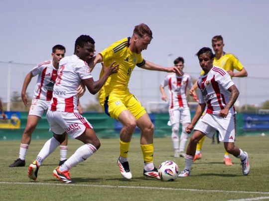 Україна U21 розгромила своїх іспанських однолітків в&nbsp;&laquo;секретному&raquo; спарингу: відеоогляд матчу