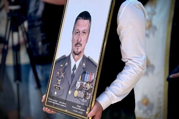 В Одессе провели в последний путь военного и директора авиаклуба Константина Оборина