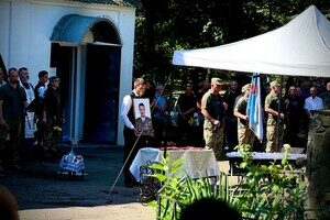 В Одессе провели в последний путь военного и директора авиаклуба Константина Оборина