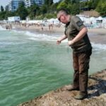 На пляжах Одессы проверили воду на мазут: результаты обнадеживают