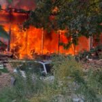 Дрони атакували українські міста: горять будівлі, є влучання