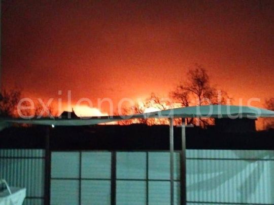Дрони атакували порт у Темрюку та Сизранський НПЗ: загорілись резервуари з паливом (фото, відео)
